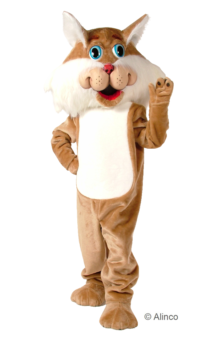 wirey wildcat mascot costume