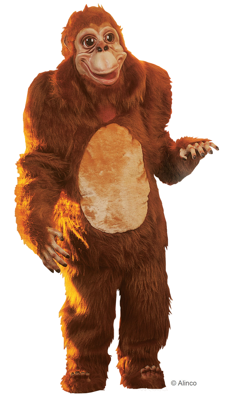 orangutan mascot costume