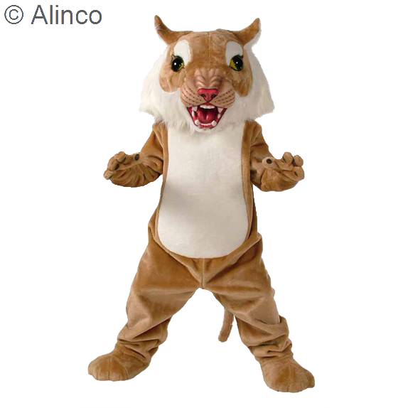 big cat wildcat mascot costume