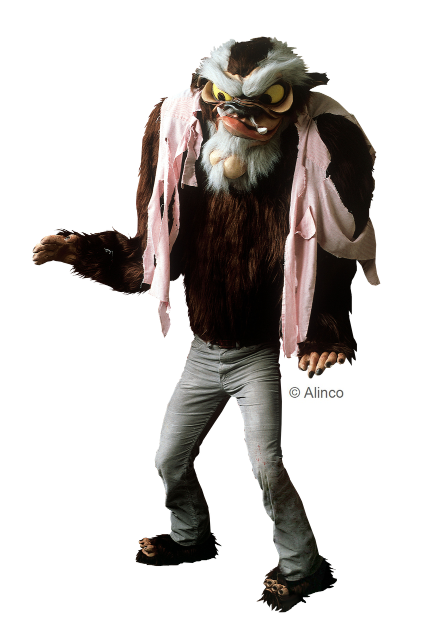werewolf mascot costume