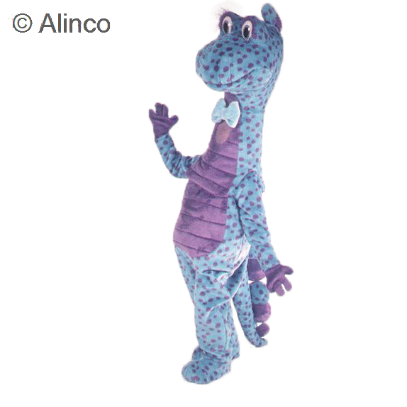 spot the dinosaur mascot costume