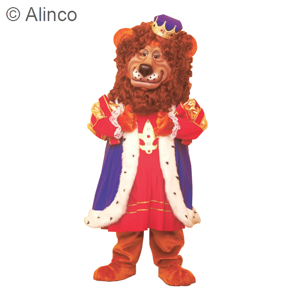 louie lion mascot costume