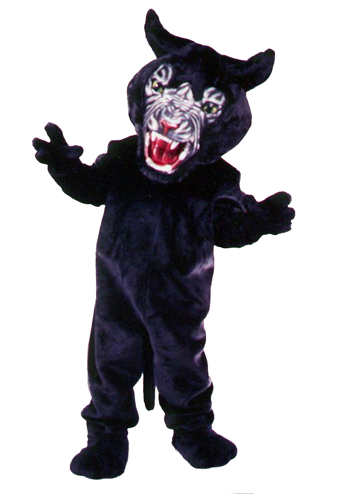 Super Panther Cat Mascot Costume- SKU 195