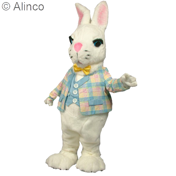 buttermilk bunny mascot costume