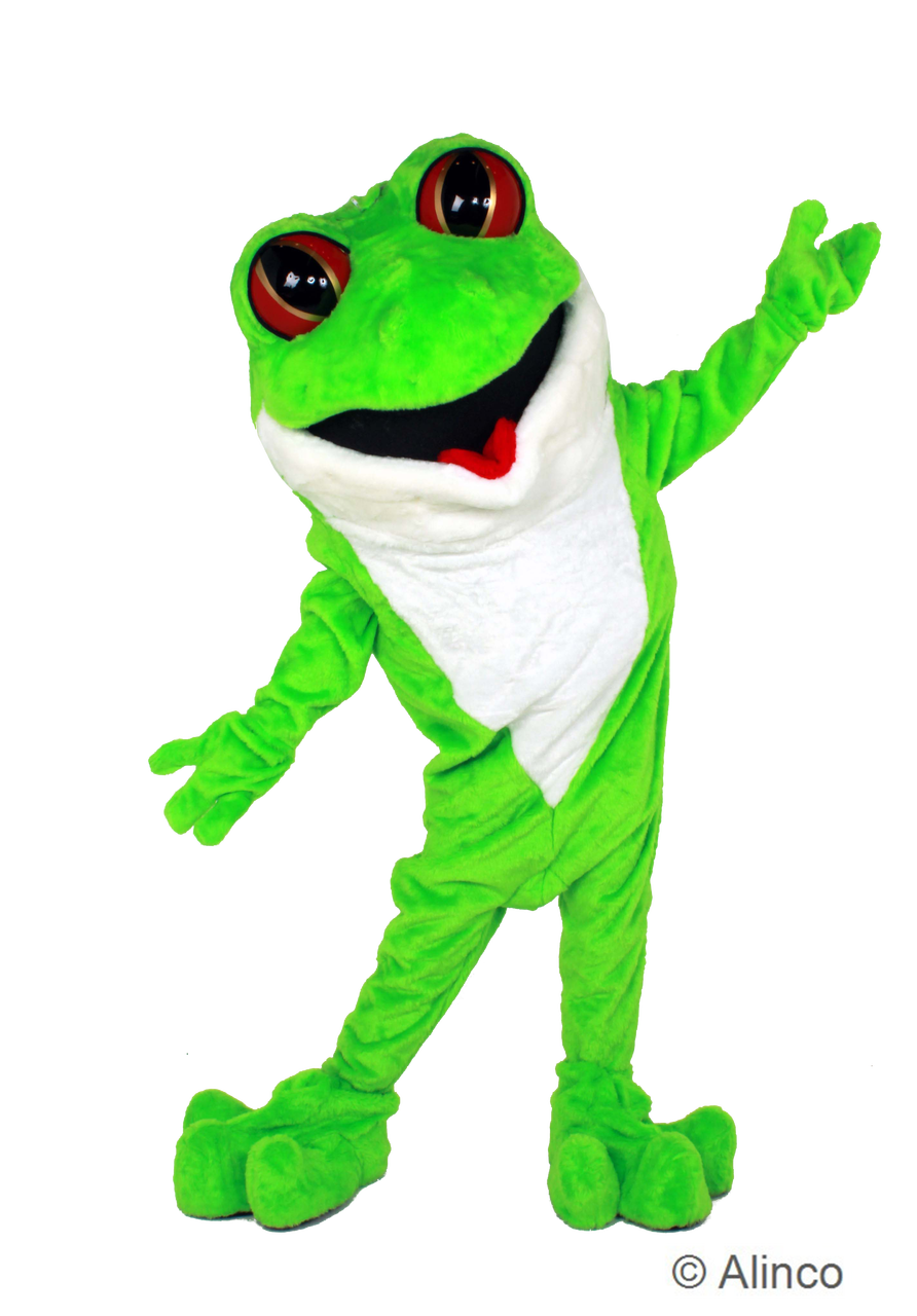 tree frog mascot costume