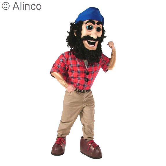 lumberjack mascot costume