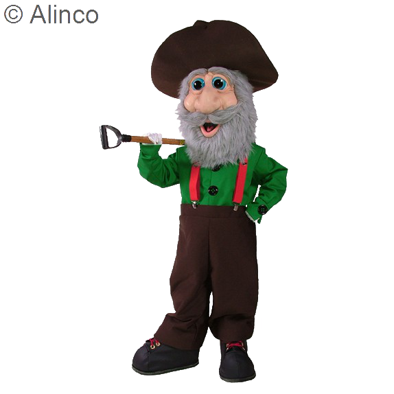 miner mascot costume