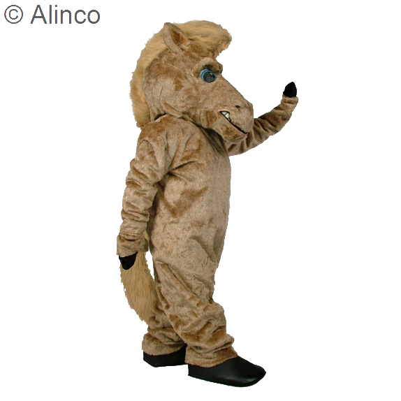 pepper wild stallion mascot costume