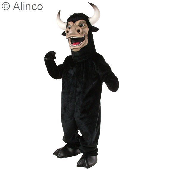 bull mascot costume