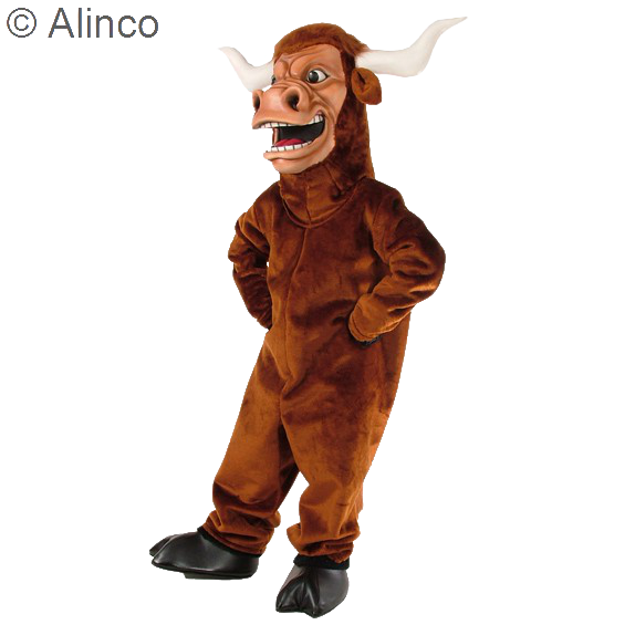 longhorn bull mascot costume