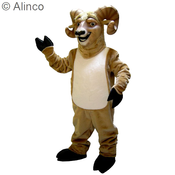 rocky ram mascot costume