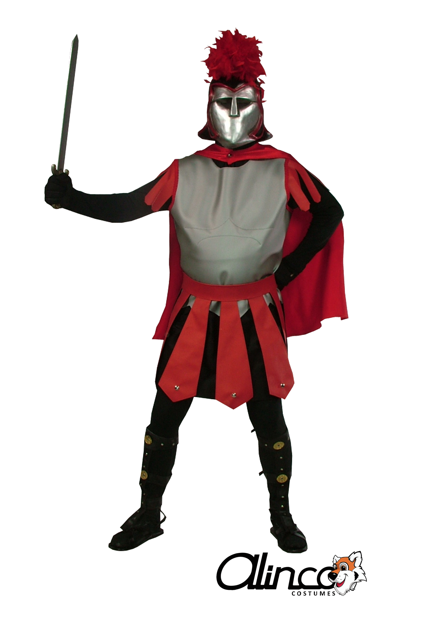 Sparky Spartan Mascot Costume - SKU 608