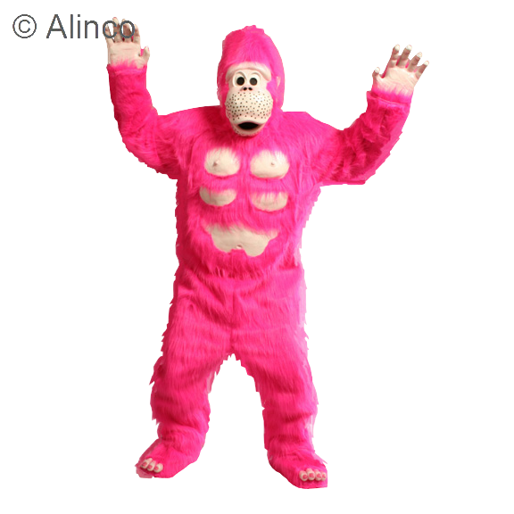 comic gorilla mascot costume