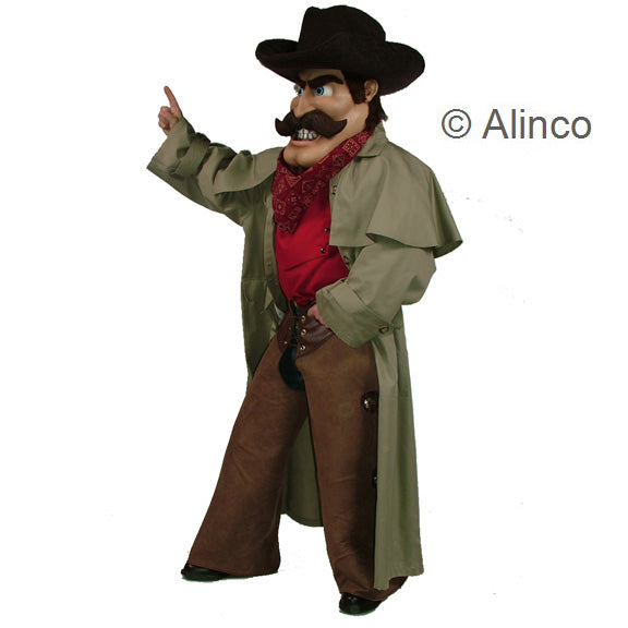 Cowboy Bob Mascot Costume - SKU 603