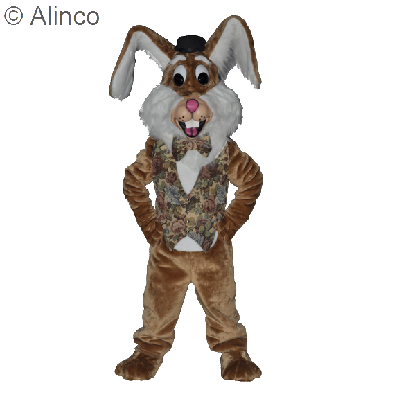 harvey rabbit mascot costume