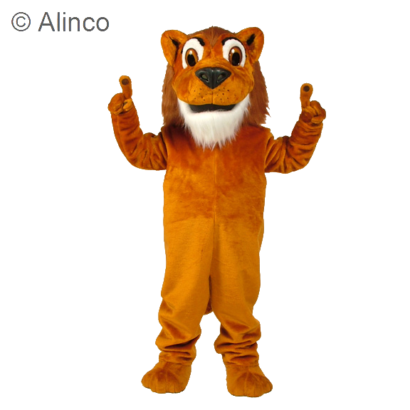 larry lion mascot costume