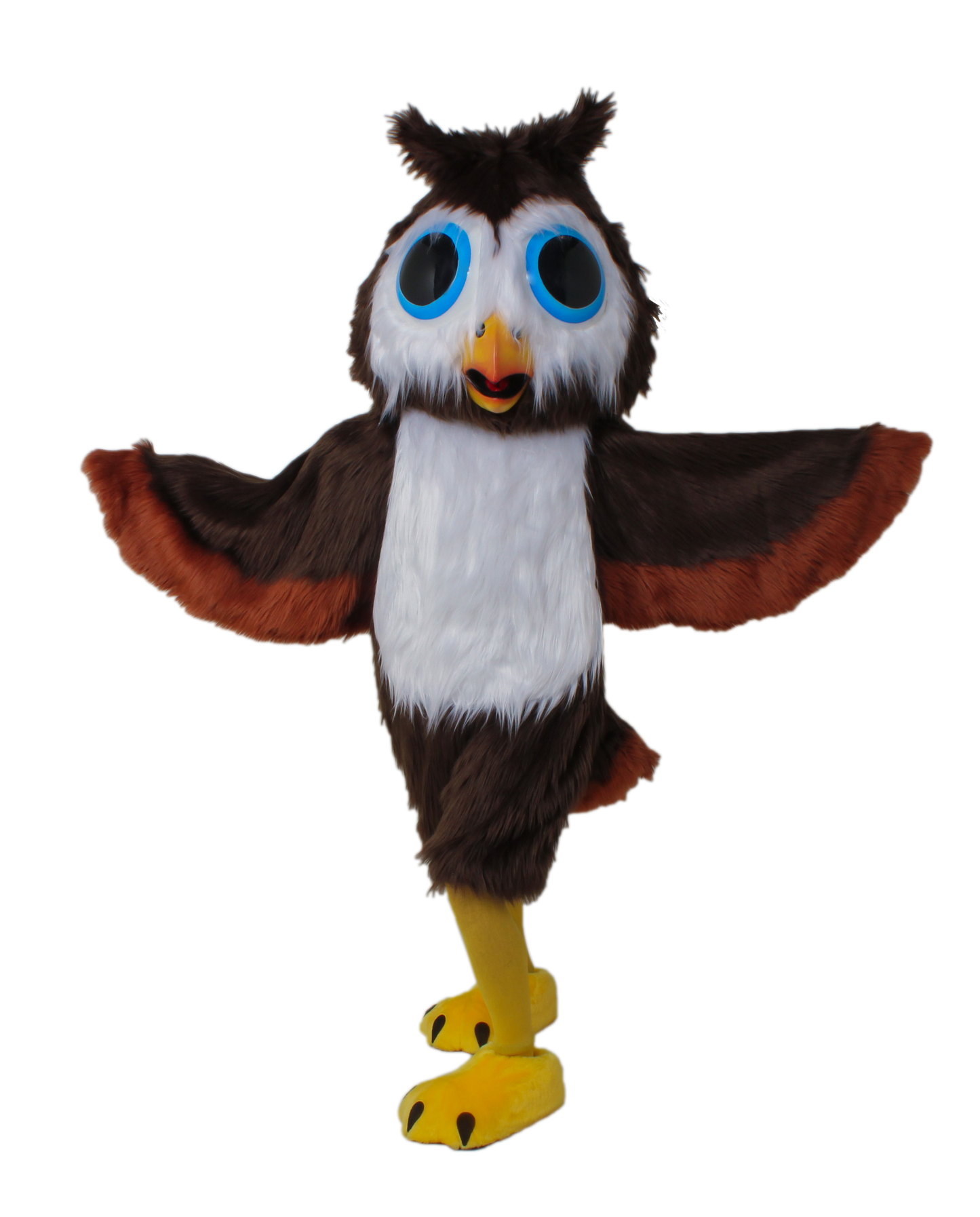 Blue Eye Oliver Owl Mascot Costume - SKU 68BLU