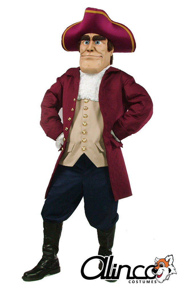 Peter Patriot Mascot Costume - SKU 607