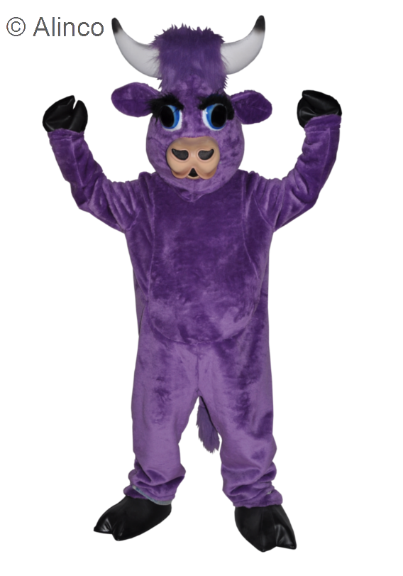 cow mascot costume