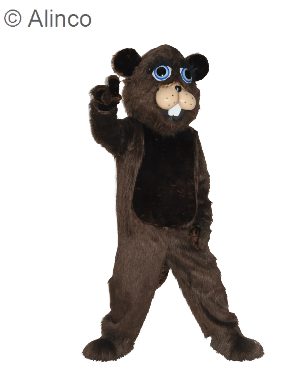 beaver mascot costume