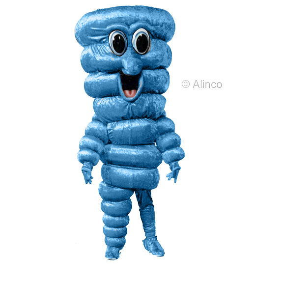 Tornado Mascot Costume - SKU 235 & 236