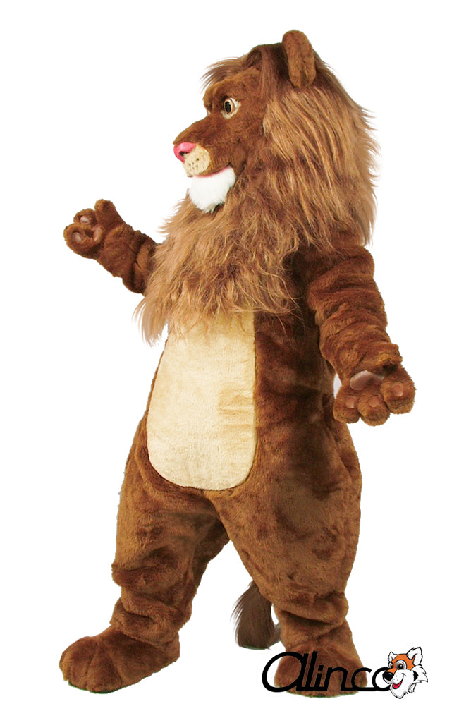 Wally Lion Mascot Costumem - SKU 485