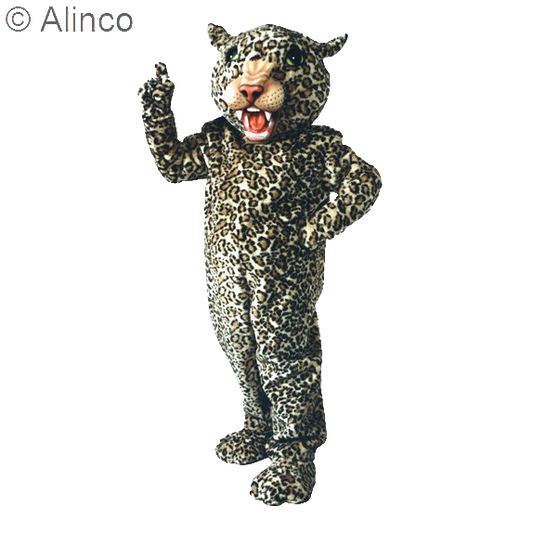 big cat leopard mascot costume