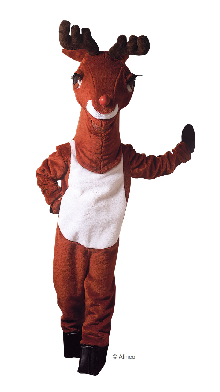 reindeer mascot costume
