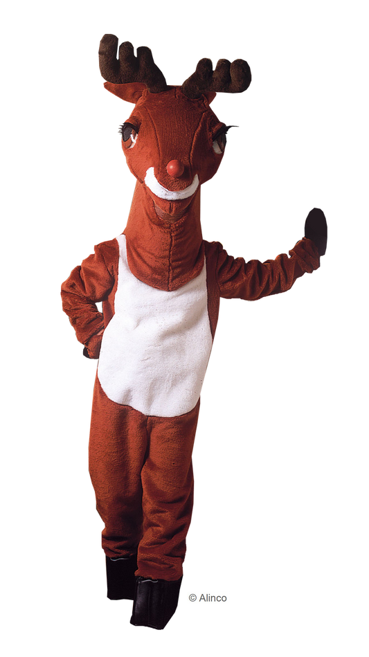 reindeer mascot costume
