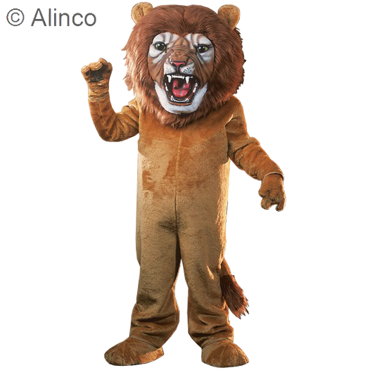 super lion mascot costume