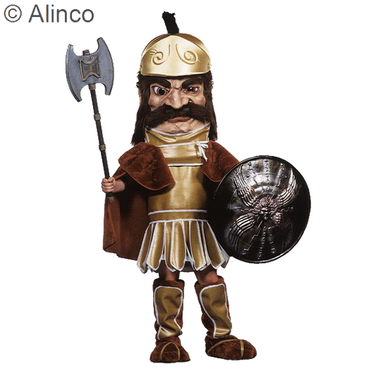 trojan warrior mascot costume
