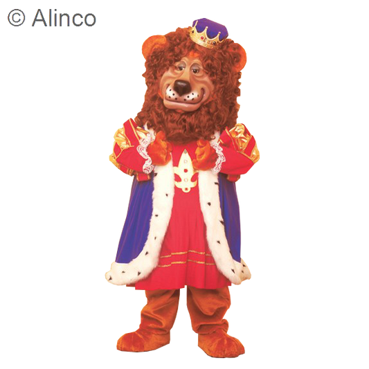 louie lion mascot costume