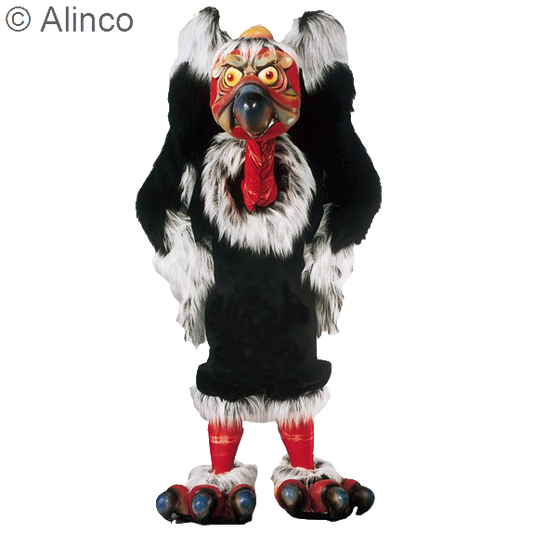 vincent von vulture mascot costume
