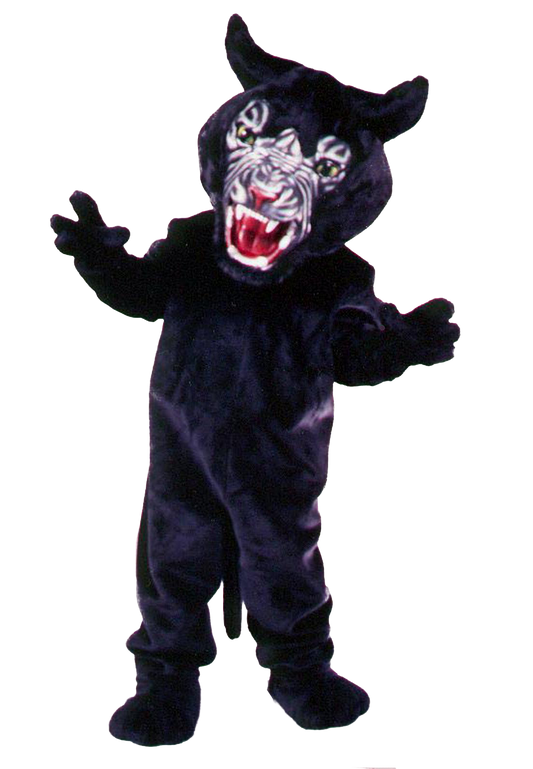 Super Panther Cat Mascot Costume- SKU 195