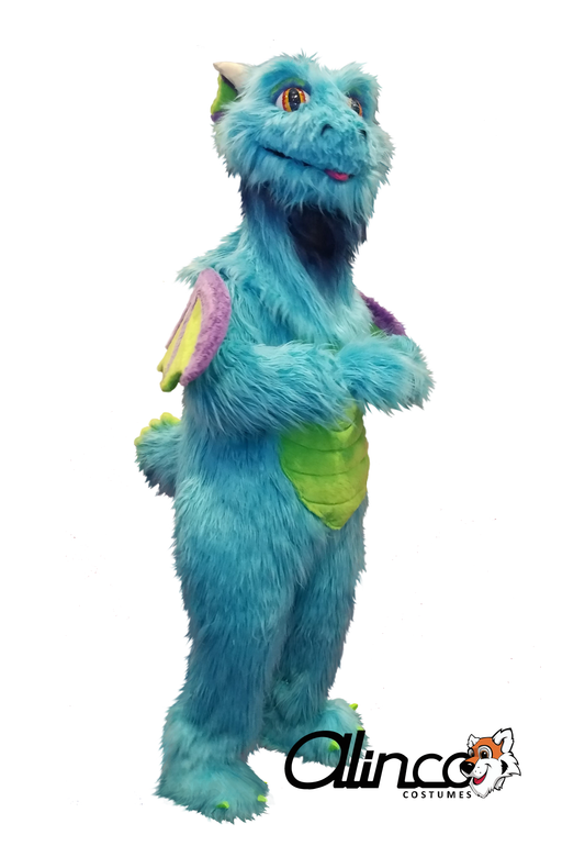 Smokie the Dragon Mascot Costume - SKU 685