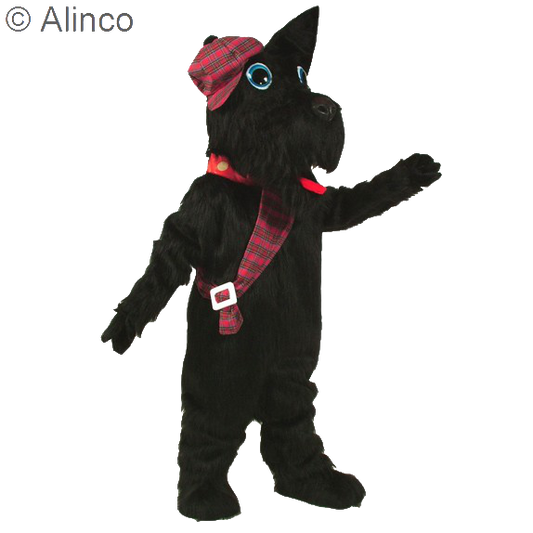 scottie dog mascot costume