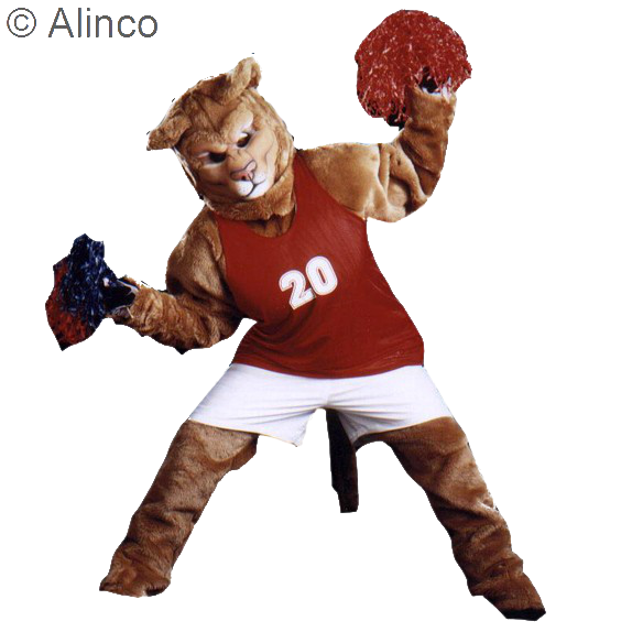 proline cougar mascot costume