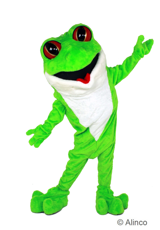 tree frog mascot costume