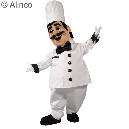 chef pierre mascot costume