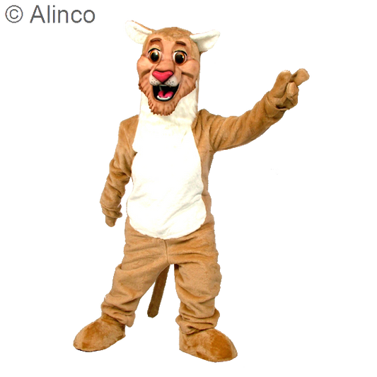 hap e cougar mascot costume