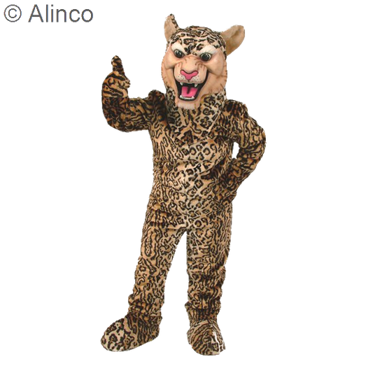 leopard cheetah jaguar mascot costume
