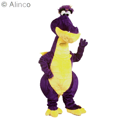 magic dragon mascot costume