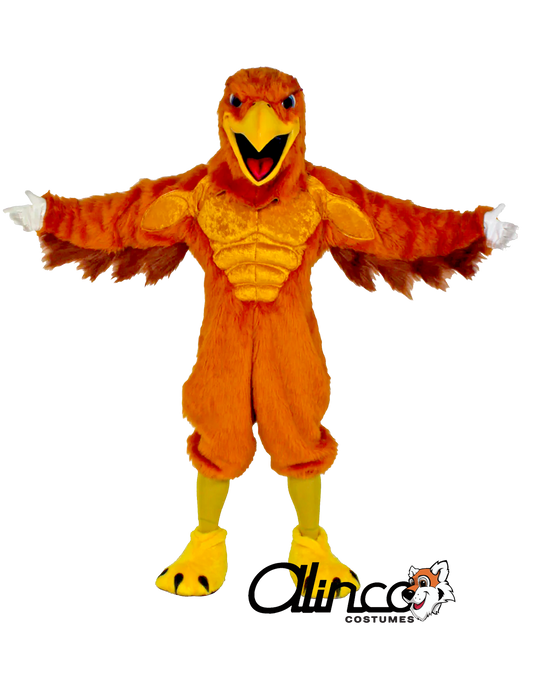 Mighty Golden Eagle Mascot Costume - SKU 671