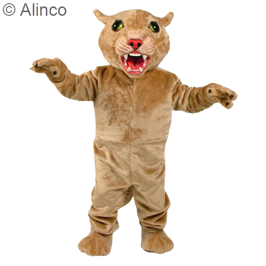 big cat cougar mascot costume