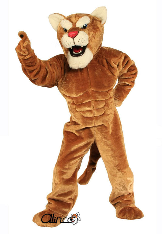 Peter Power Cat Cougar Mascot Costume - SKU 635