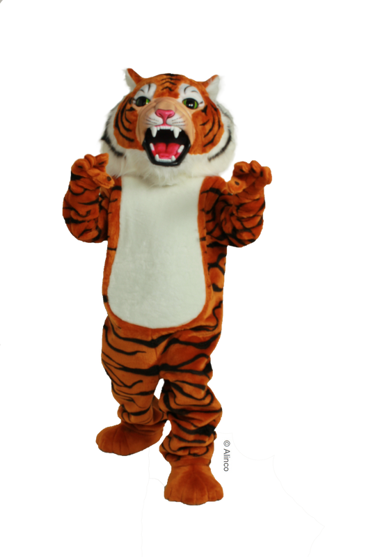 super tiger mascot costume