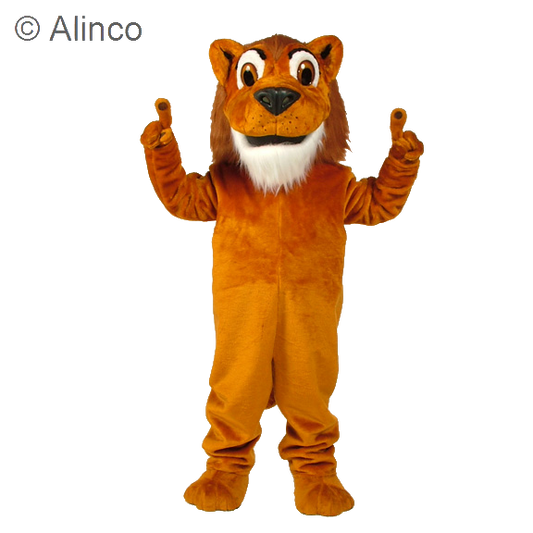 larry lion mascot costume