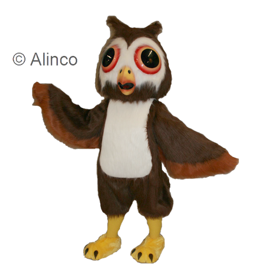 oliver owl mascot costume