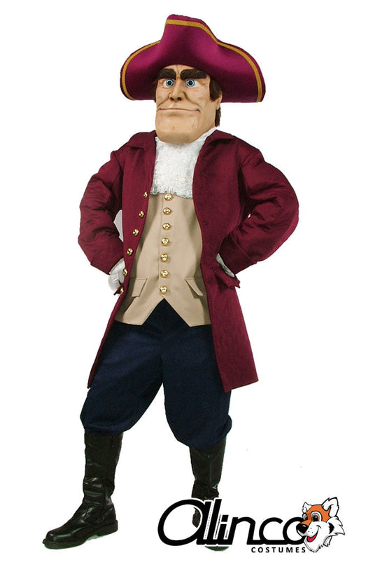Peter Patriot Mascot Costume - SKU 607