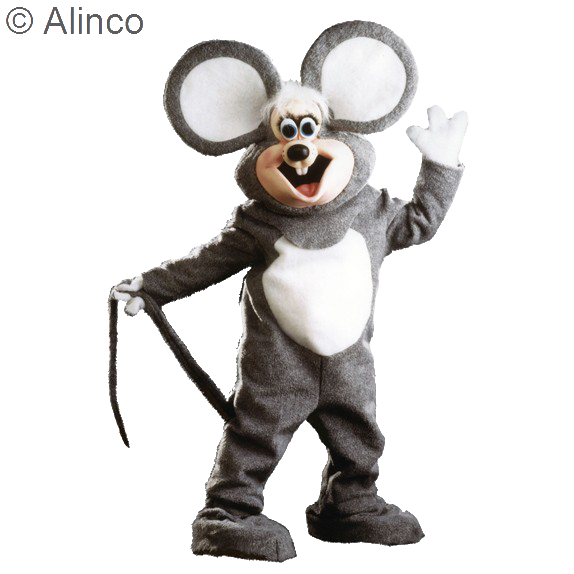 squeak mouse mascot costume